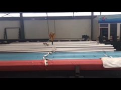 Tubulação de aço inoxidável sem emenda sanitária 304 304L 316 em volta do tubo 1.5mm